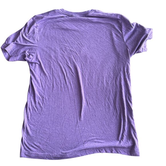 Purple "Lovers" Graphic T-Shirt By The Uplifters - L - Picture 3 of 3